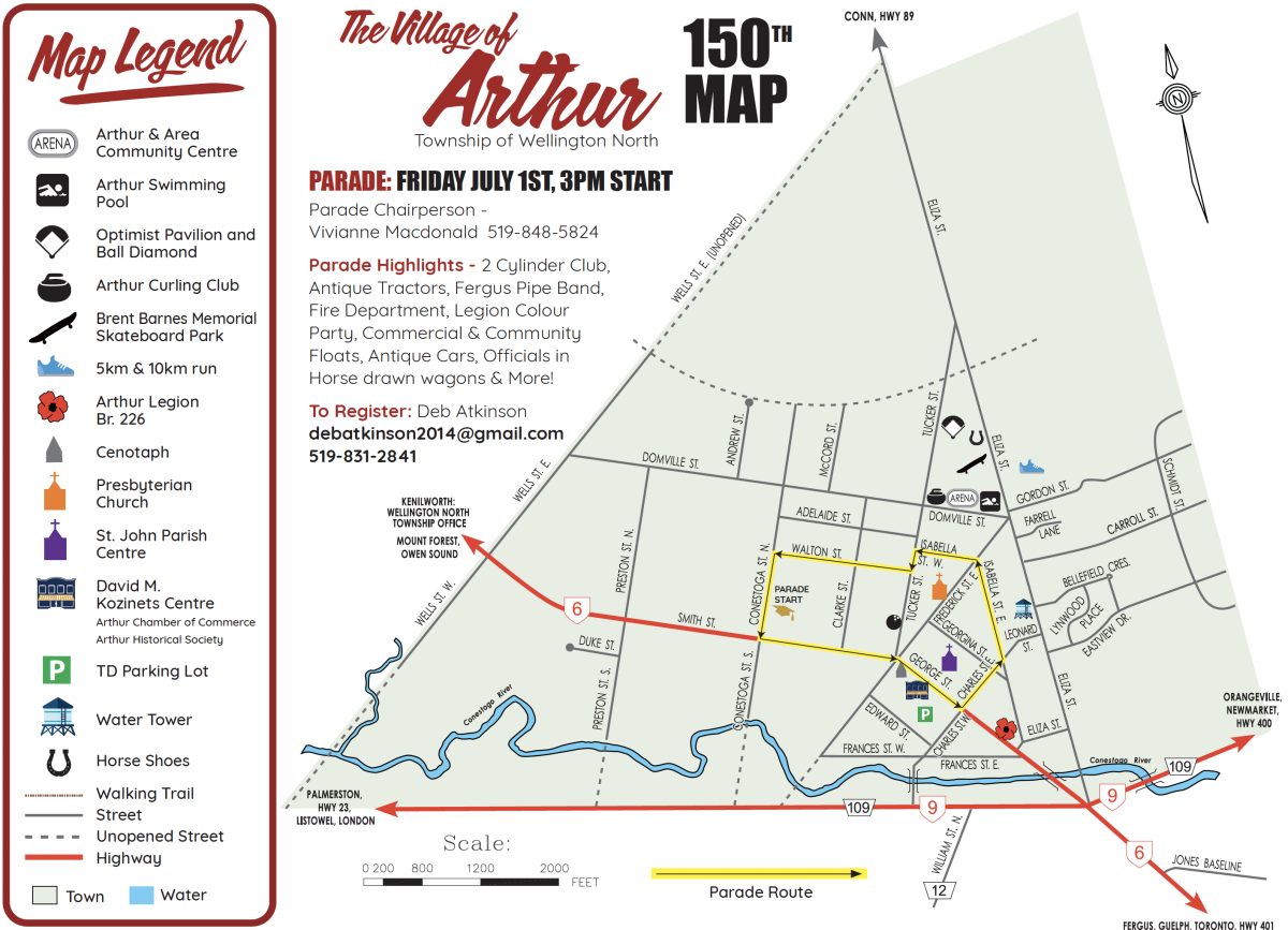 ‘A great celebration’: Arthur 150 parade to include past and present