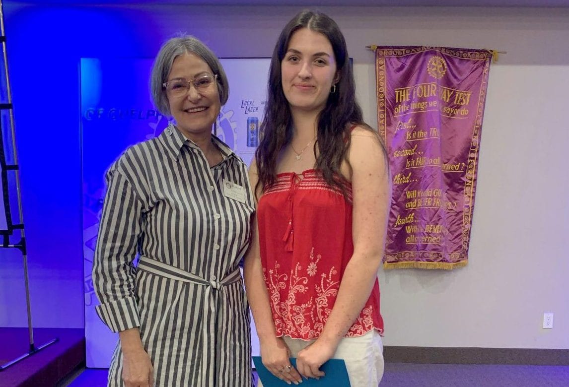 CWDHS student named the recipient of the 2022 Rotary Indigenous Youth Award