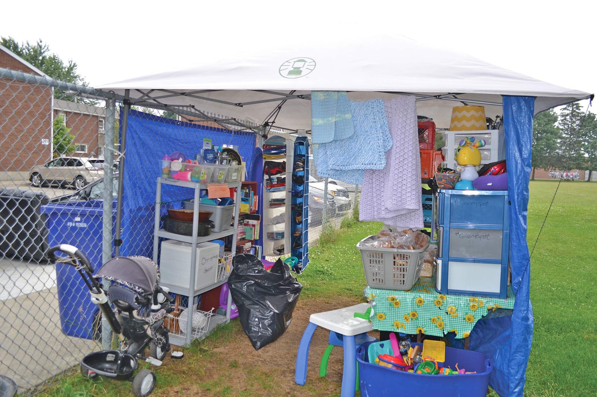 ‘We’re frustrated and angry’: The Giving Spot dismantled after misuse