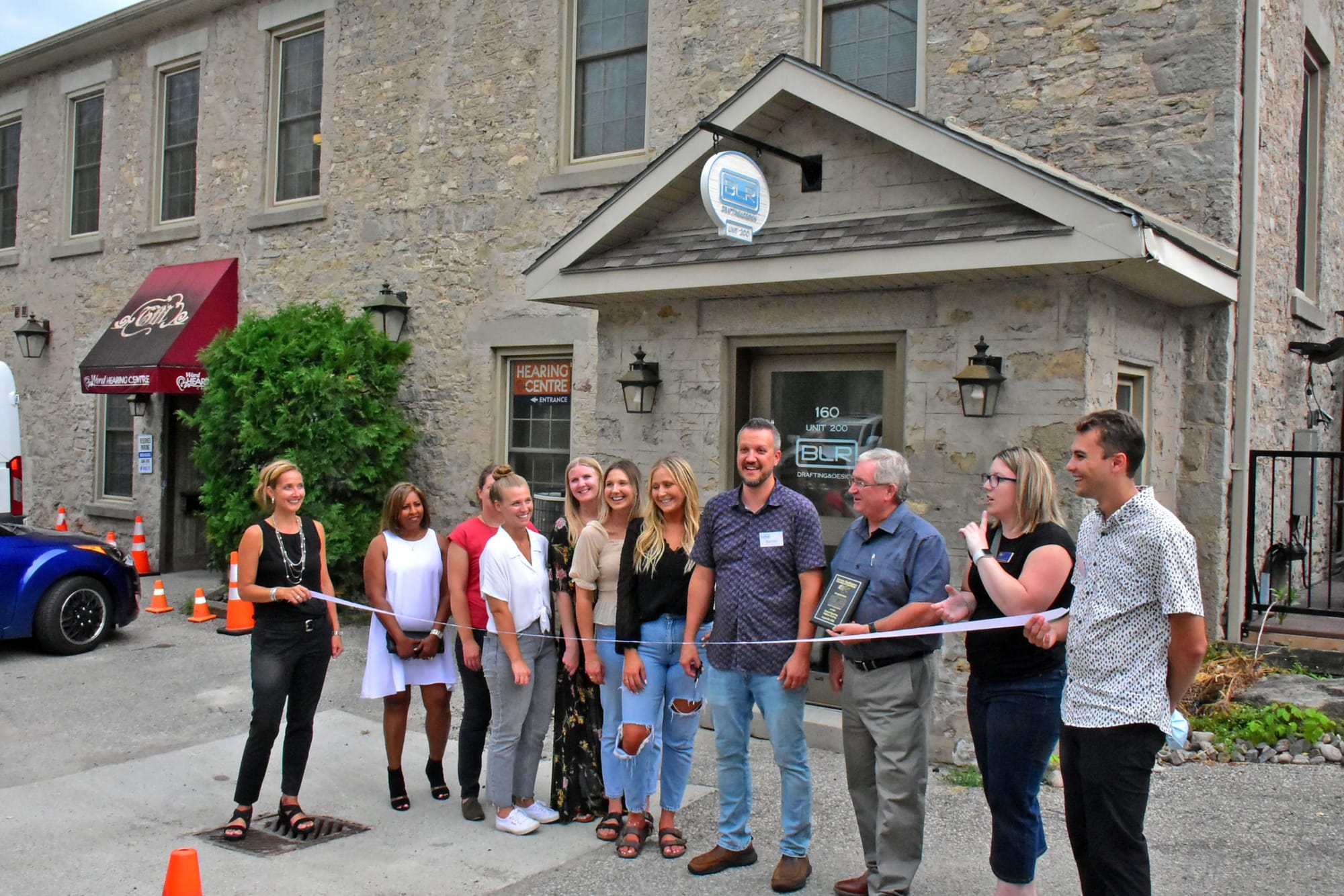 BLR Drafting & Design celebrate 10 years with ribbon cutting at new location