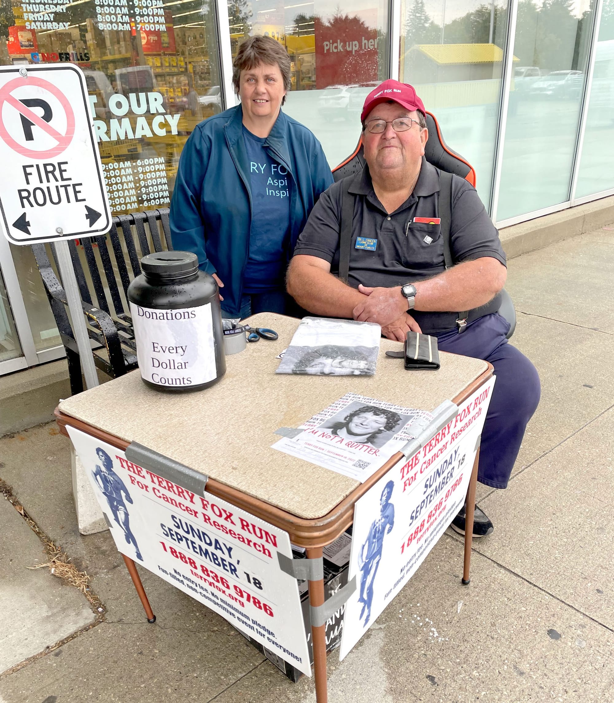 Terry Fox "do-it-your-own-way" event held in Mount Forest