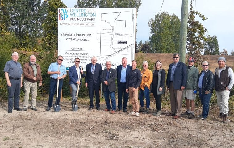 Business park groundbreaking means township ‘open for business’: mayor