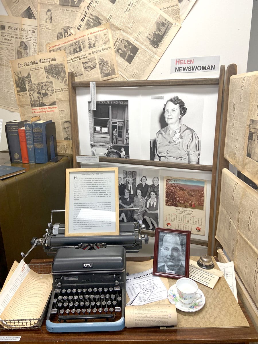 On Her Shoulders exhibit showcases women in Mount Forest history