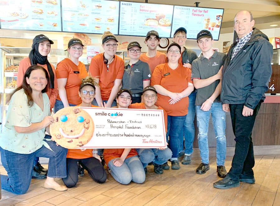 Smile Cookie Campaign sets new record for Palmerston location
