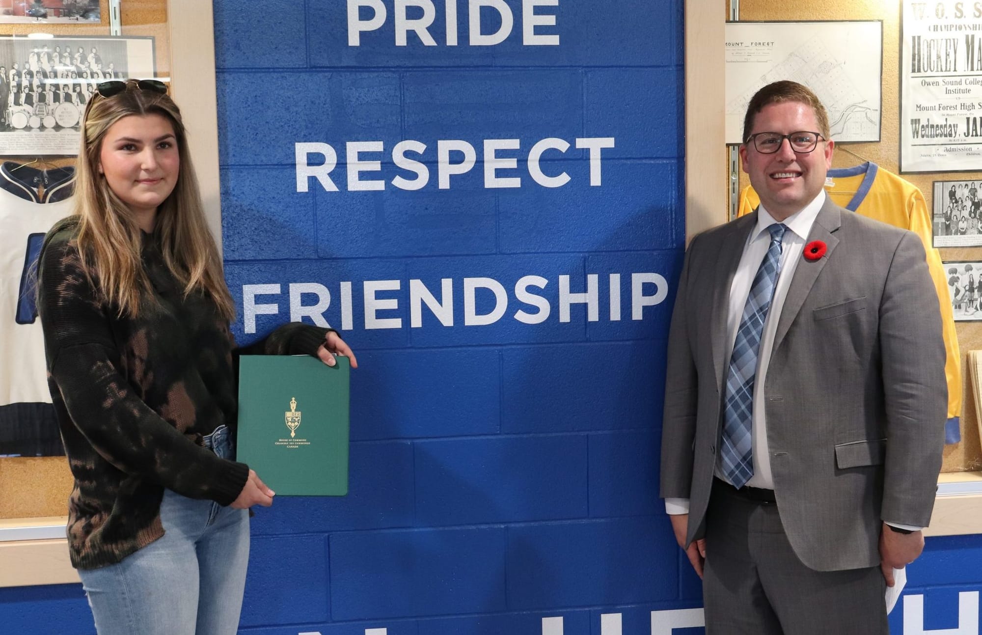 Wellington Heights student receives Queen’s Platinum Jubilee Award