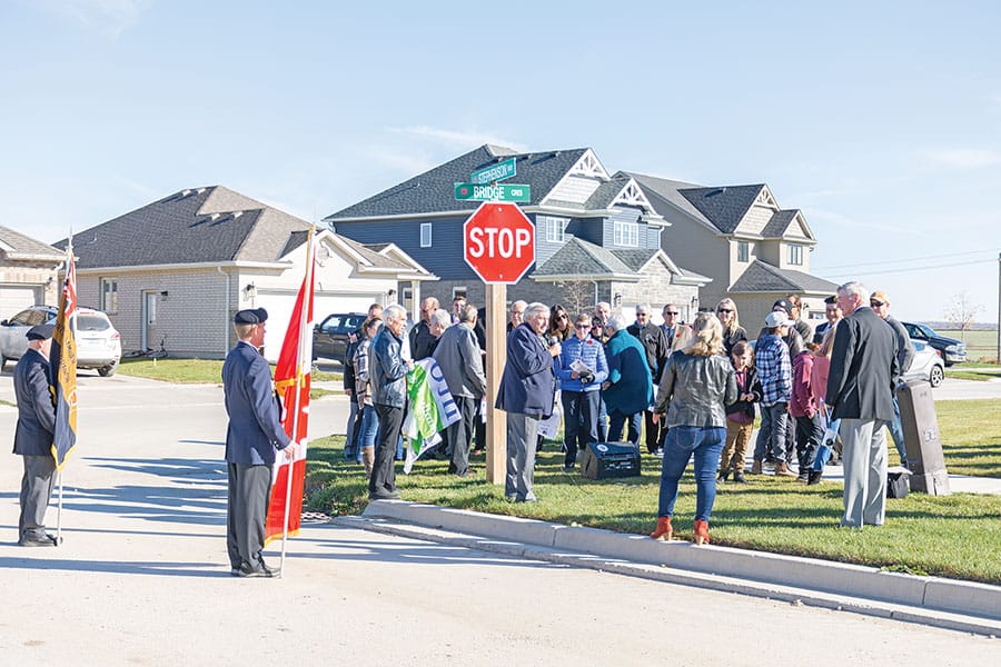 Minto streets dedicated to local veteran families