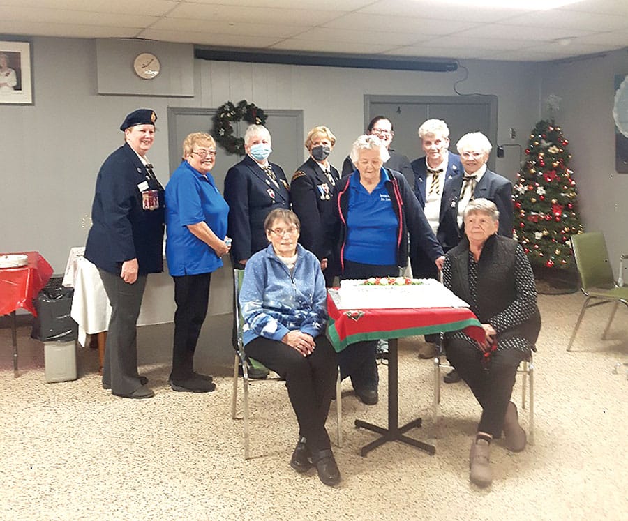 Harriston Legion Ladies Auxiliary recognized