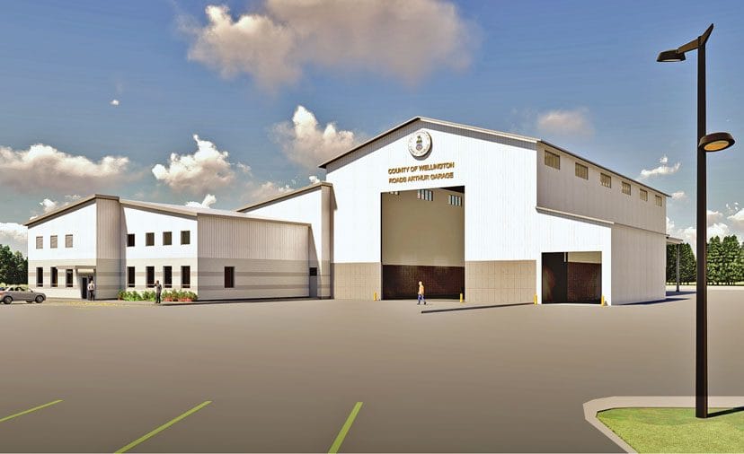 County approves design for new Arthur roads garage