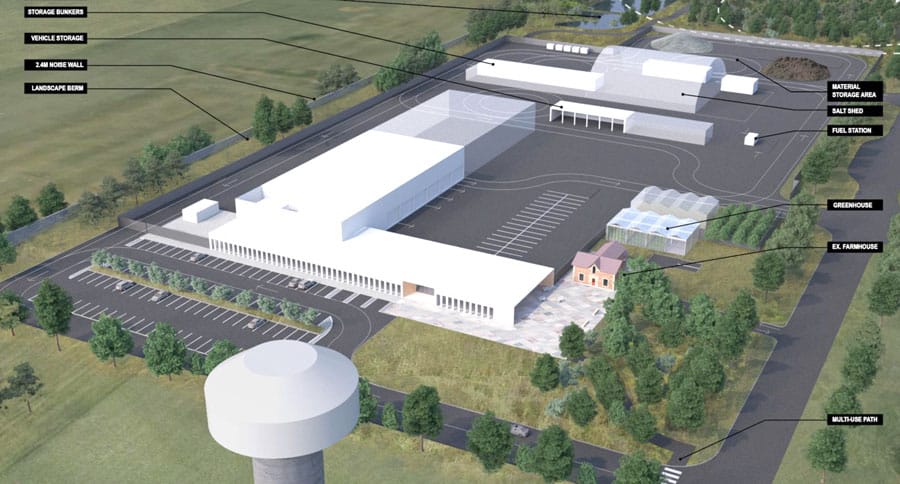 Council awards phase-one contract for new operations centre in Fergus