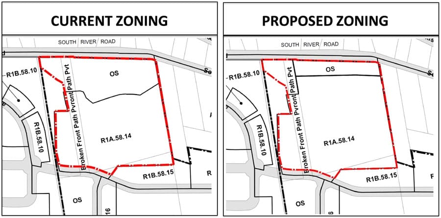 Residents oppose zoning bylaw change requested by developer on South River Road
