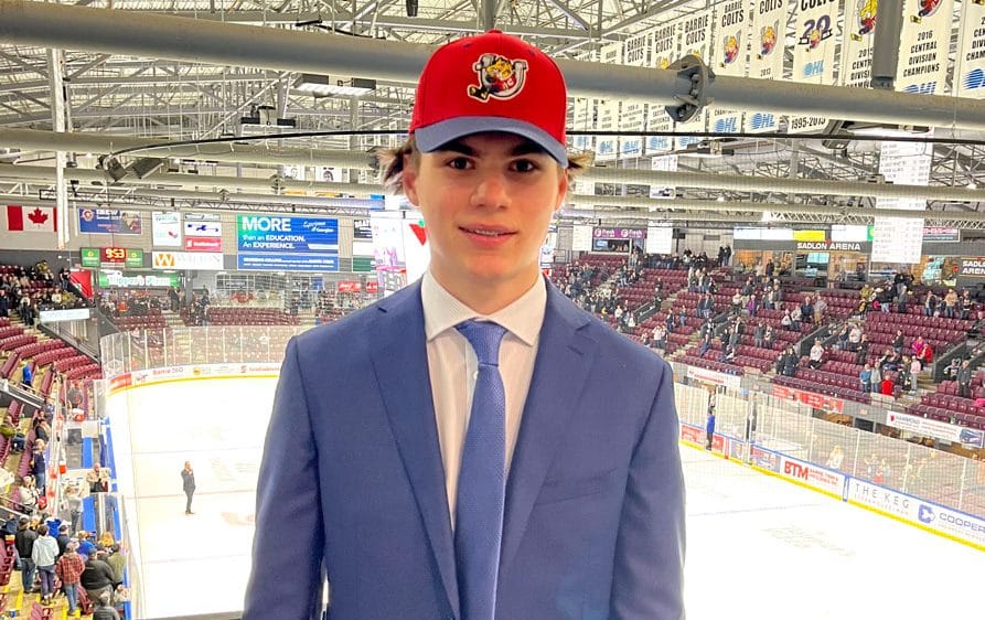 Sam Black selected in fourth round of OHL draft