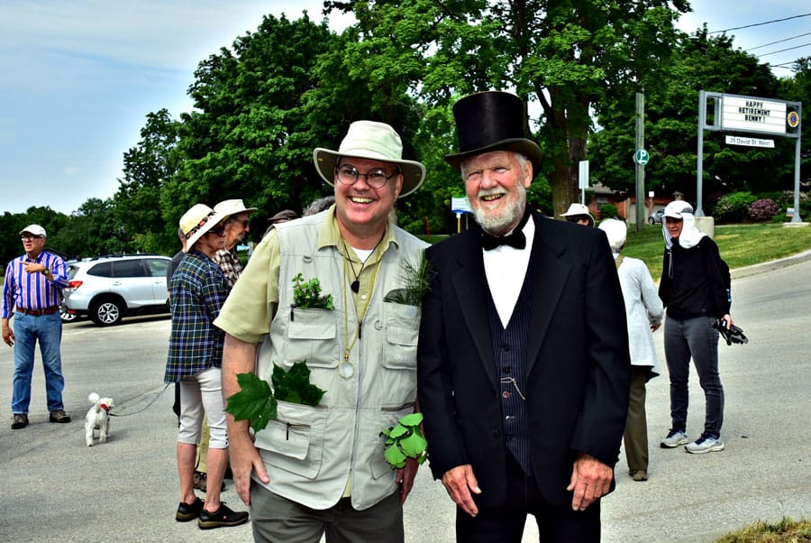 Tree walkers explore Elora