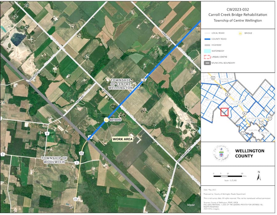 Construction to begin on Carroll Creek Bridge