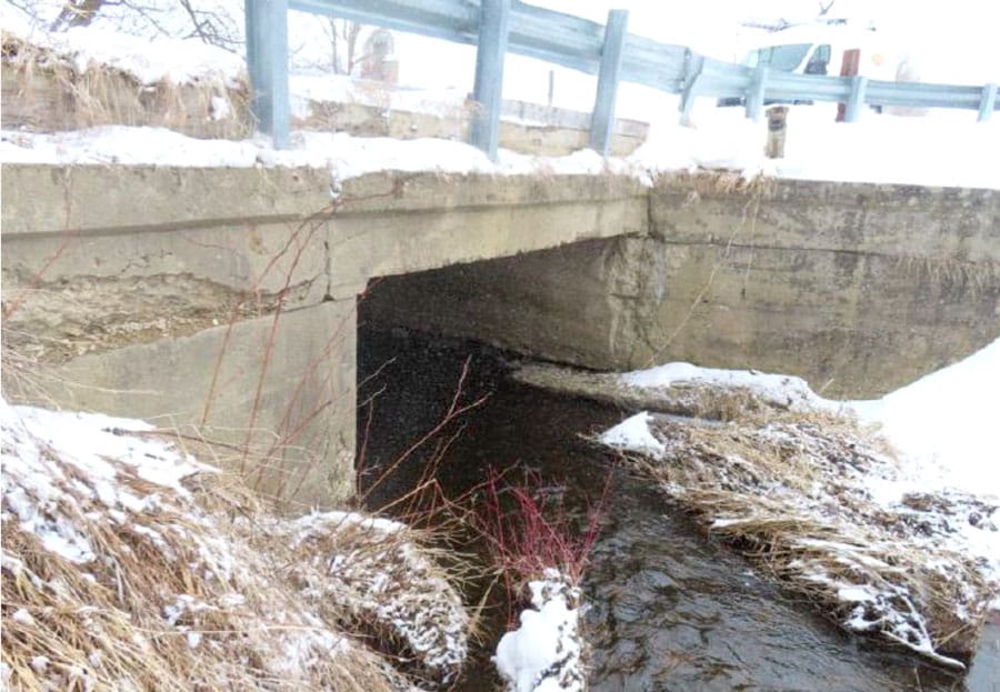 Modified culvert project in Clifford comes in under budget