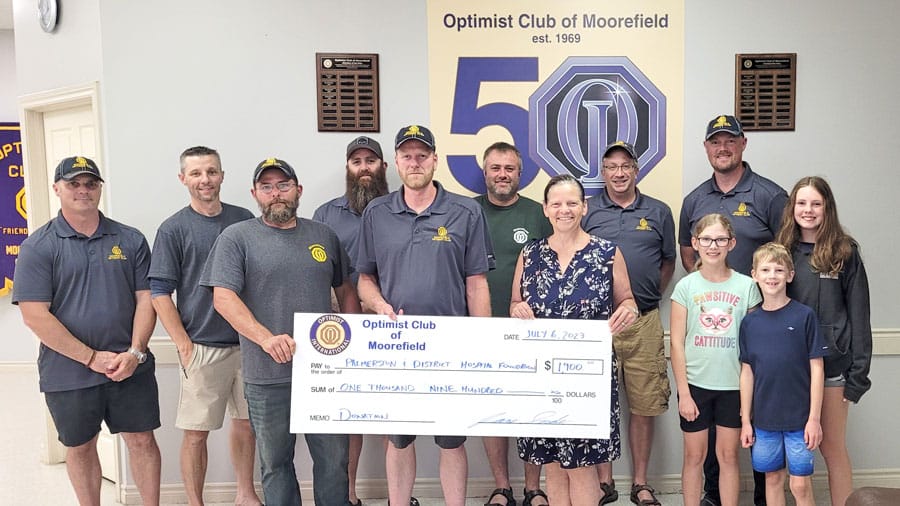 Moorefield Optimist Club supports two worthy causes