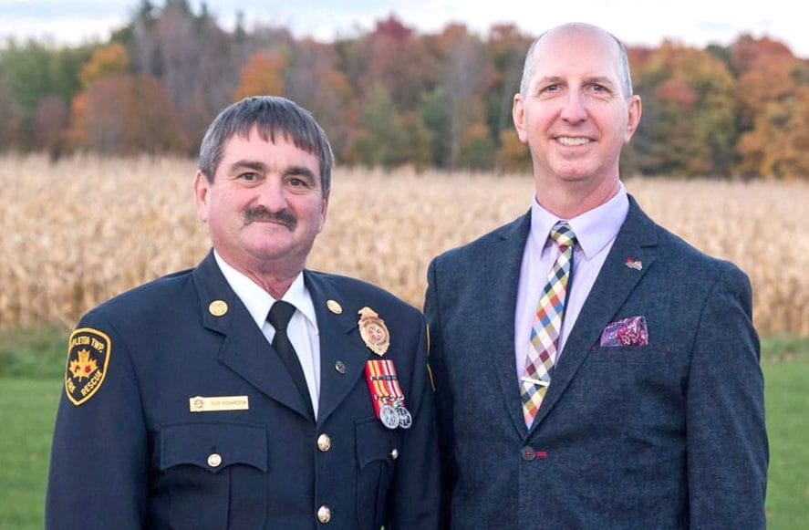 Mapleton Fire Chief Rick Richardson retires after 39 years of service