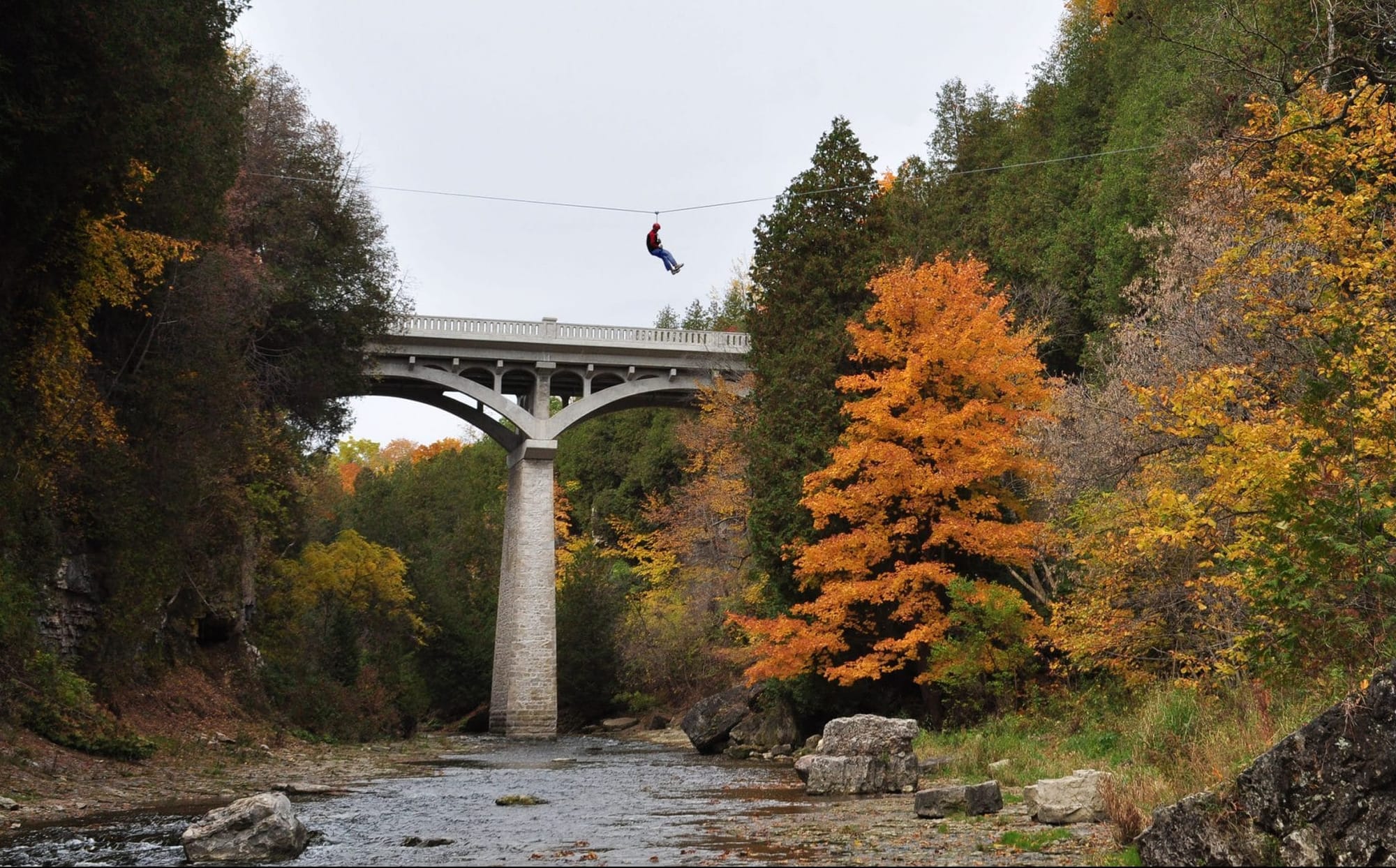 Charity zipline event a fundraiser for youth group's Panama trip