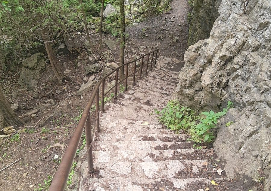 With climbing costs, new stairs to the gorge will have to wait