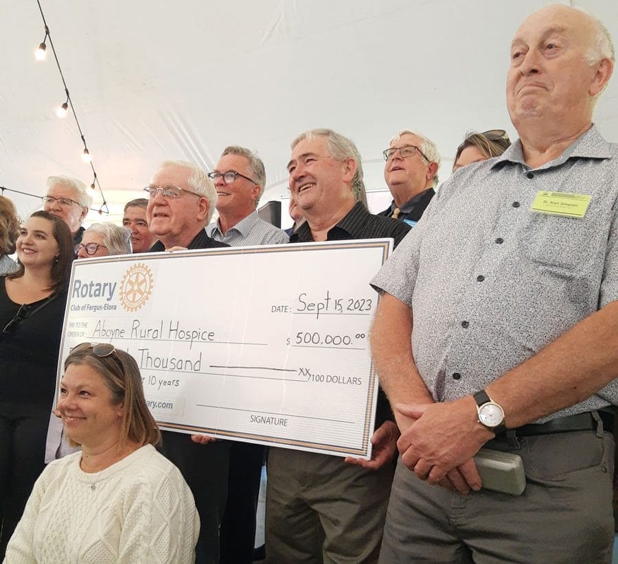 Rotary club donates $500,000 to new Aboyne Rural Hospice