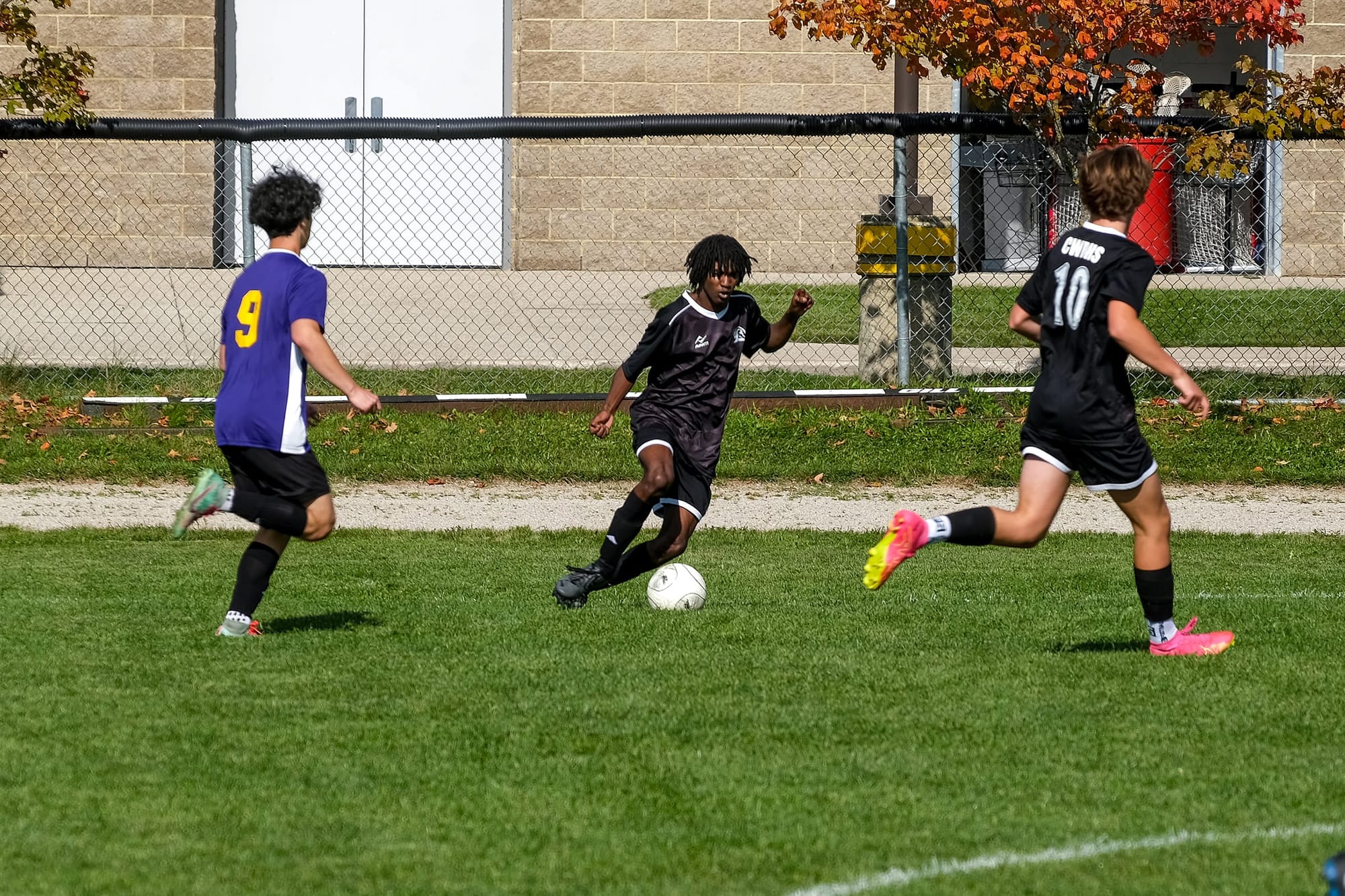 Centre Wellington District High School Senior Boys soccer team kicks into high gear