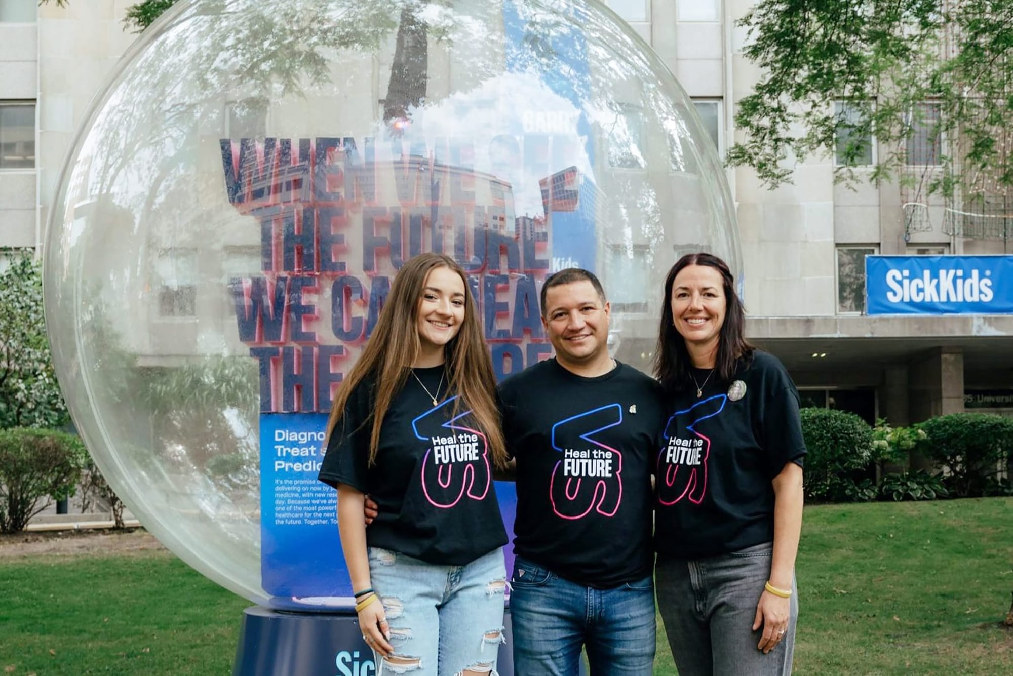 Addison Hill inspires new 'Heal the Future' campaign at SickKids hospital