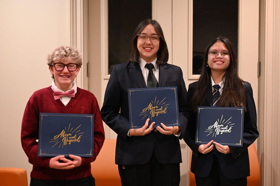 Catholic school board recognizes VIP students who go ‘above and beyond’