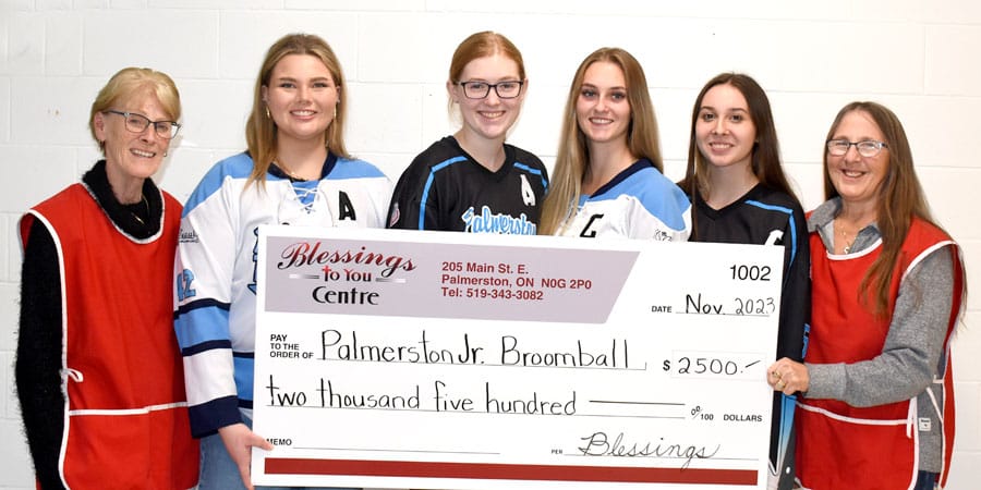 Blessings to You Centre Supports Junior Broomball
