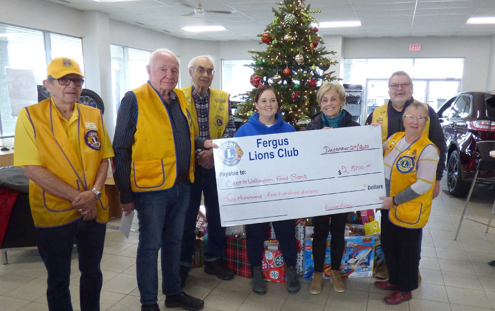 Lions Club, Reliable Ford offering 26th Christmas drive