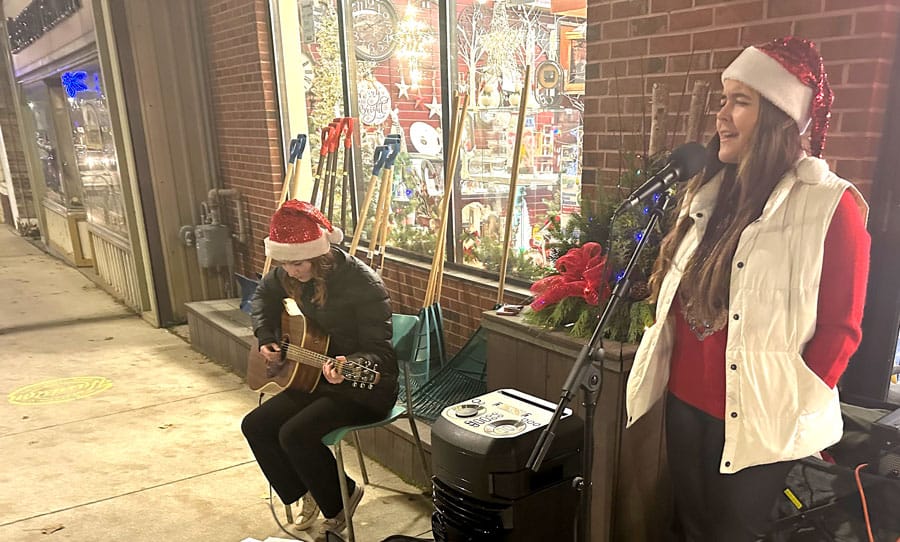 Local musicians entertain at event in downtown Harriston