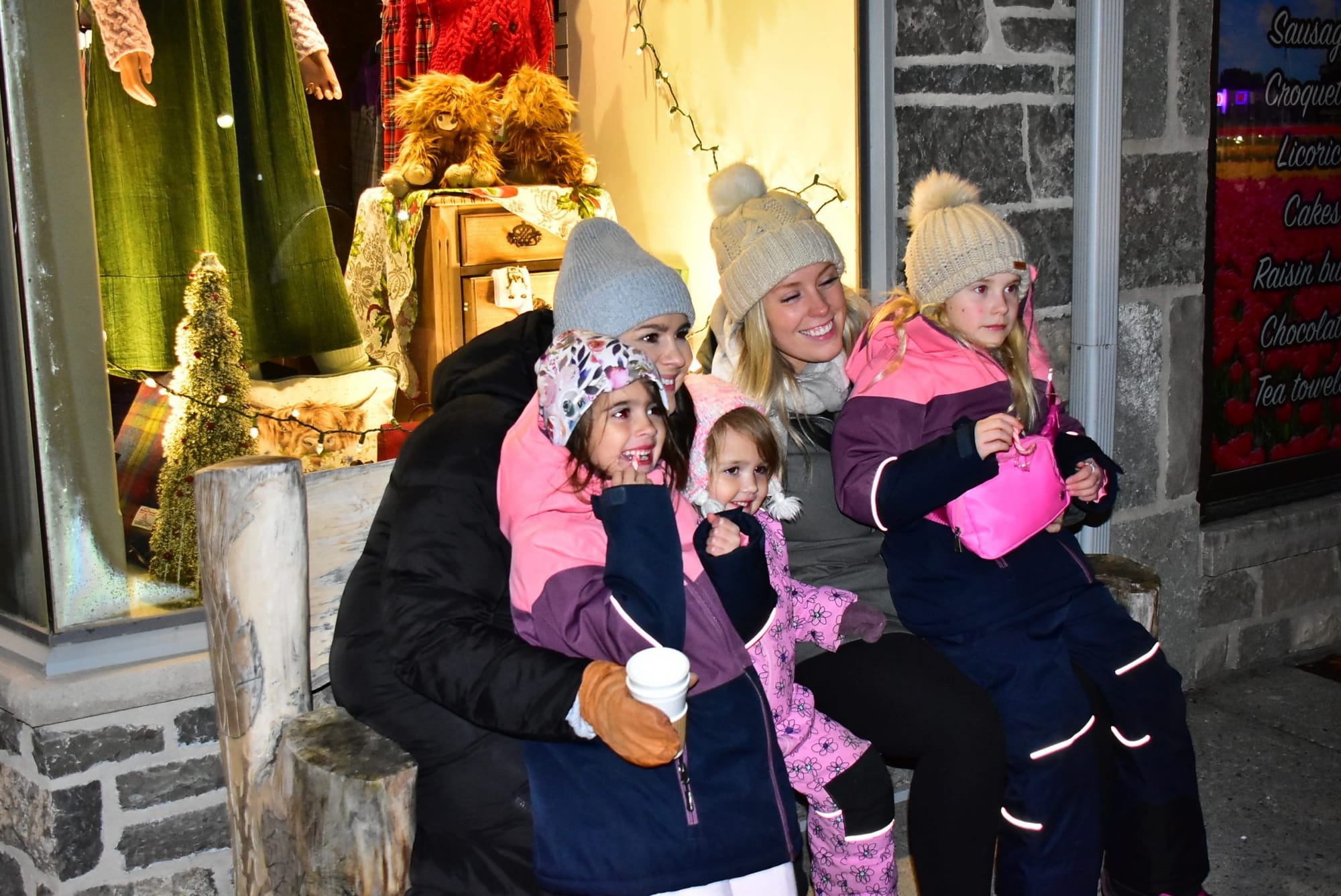 Fergus's St. Andrews Street turns festive with annual Sip 'n' Shop