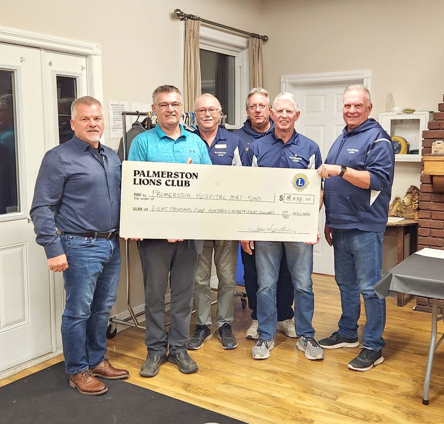 Palmerston Lions Club donates to Hospital Foundation’s MRI campaign