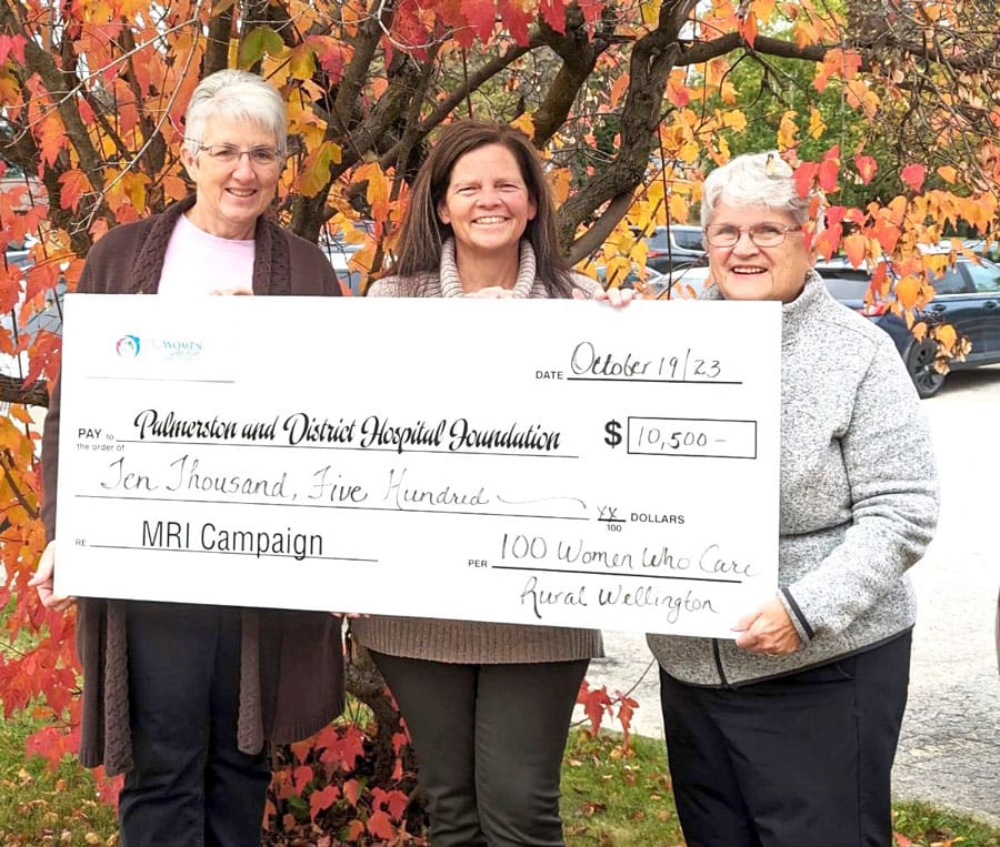 100 Women Who Care raise over $10,000 for MRI campaign