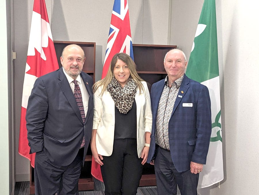 Warden’s caucus chair meets with provincial ministers, MPPs
