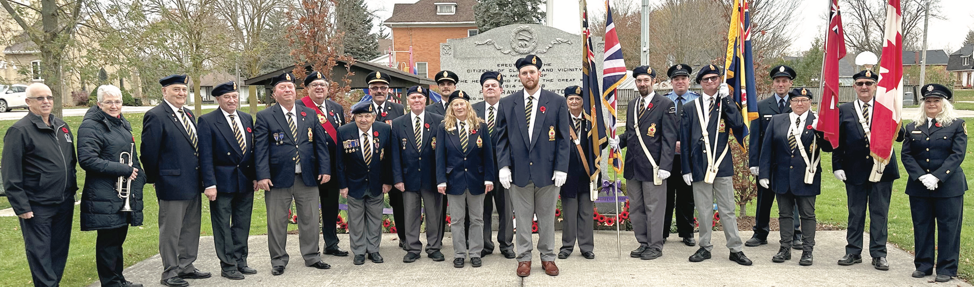 Service of Remembrance held at Clifford cenotaph Nov. 5