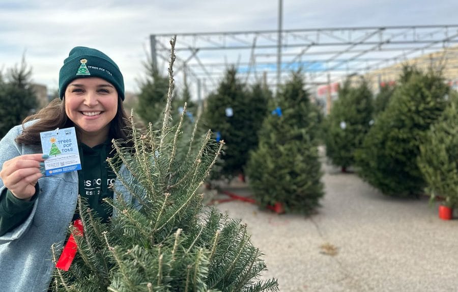 Recycling Christmas trees can support Children’s Foundation