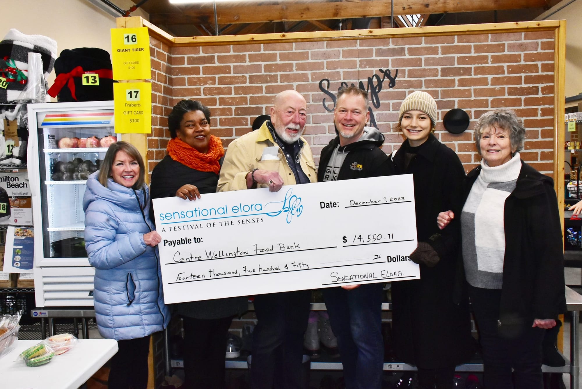 Monster fundraiser for Centre Wellington Food Bank