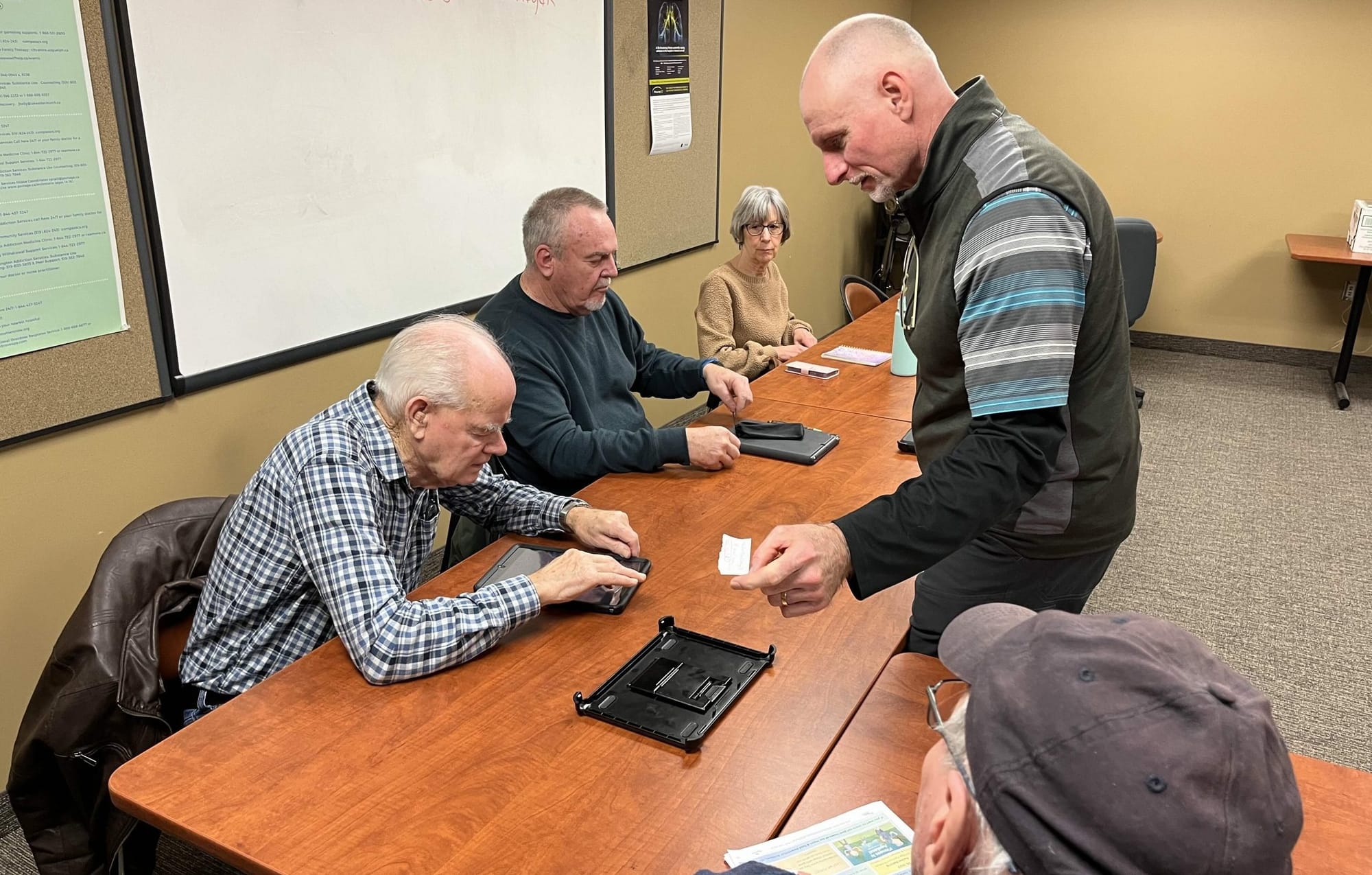 North Wellington seniors conquer tech hurdles in eight-week course