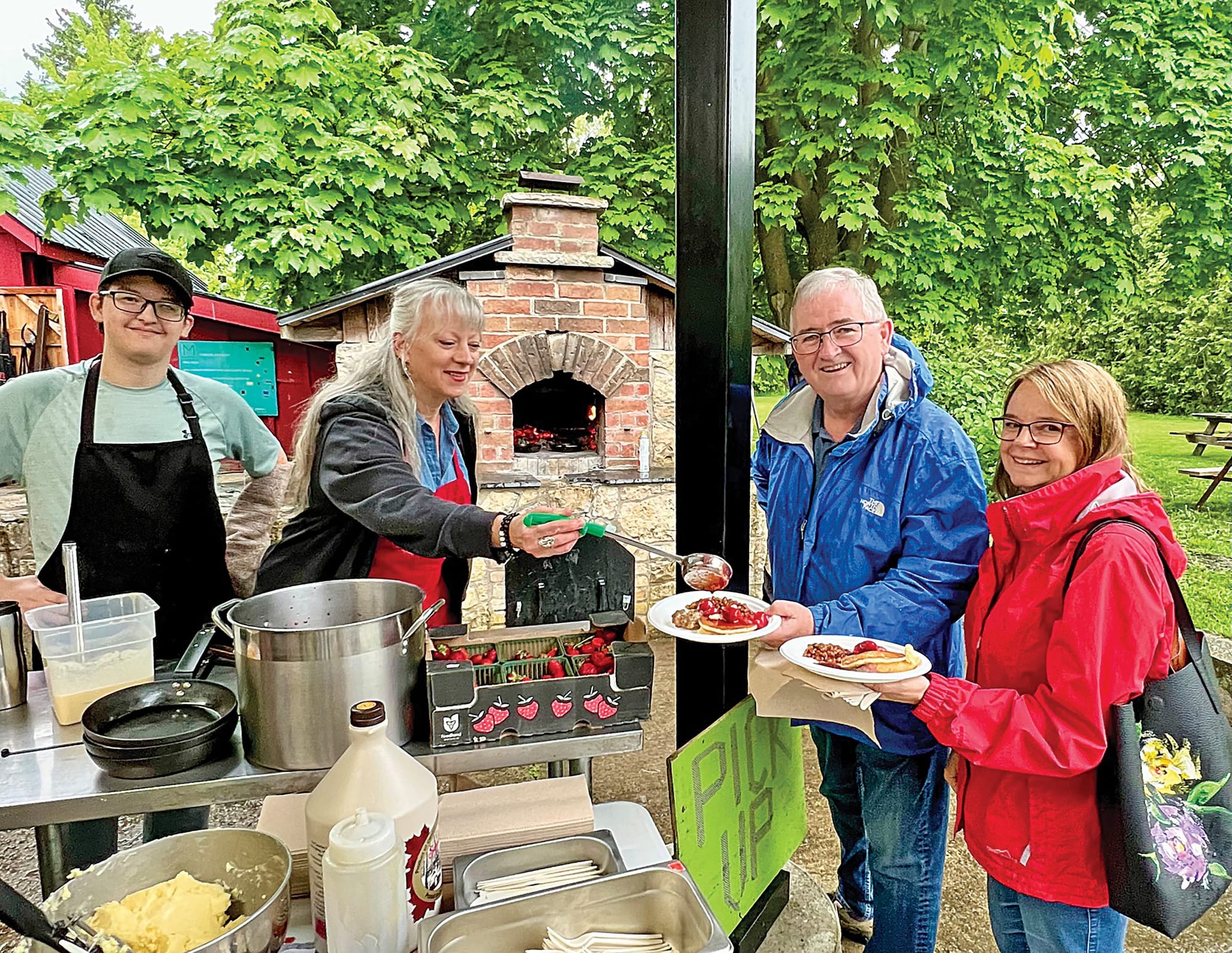 Breakfast in Bissell Park