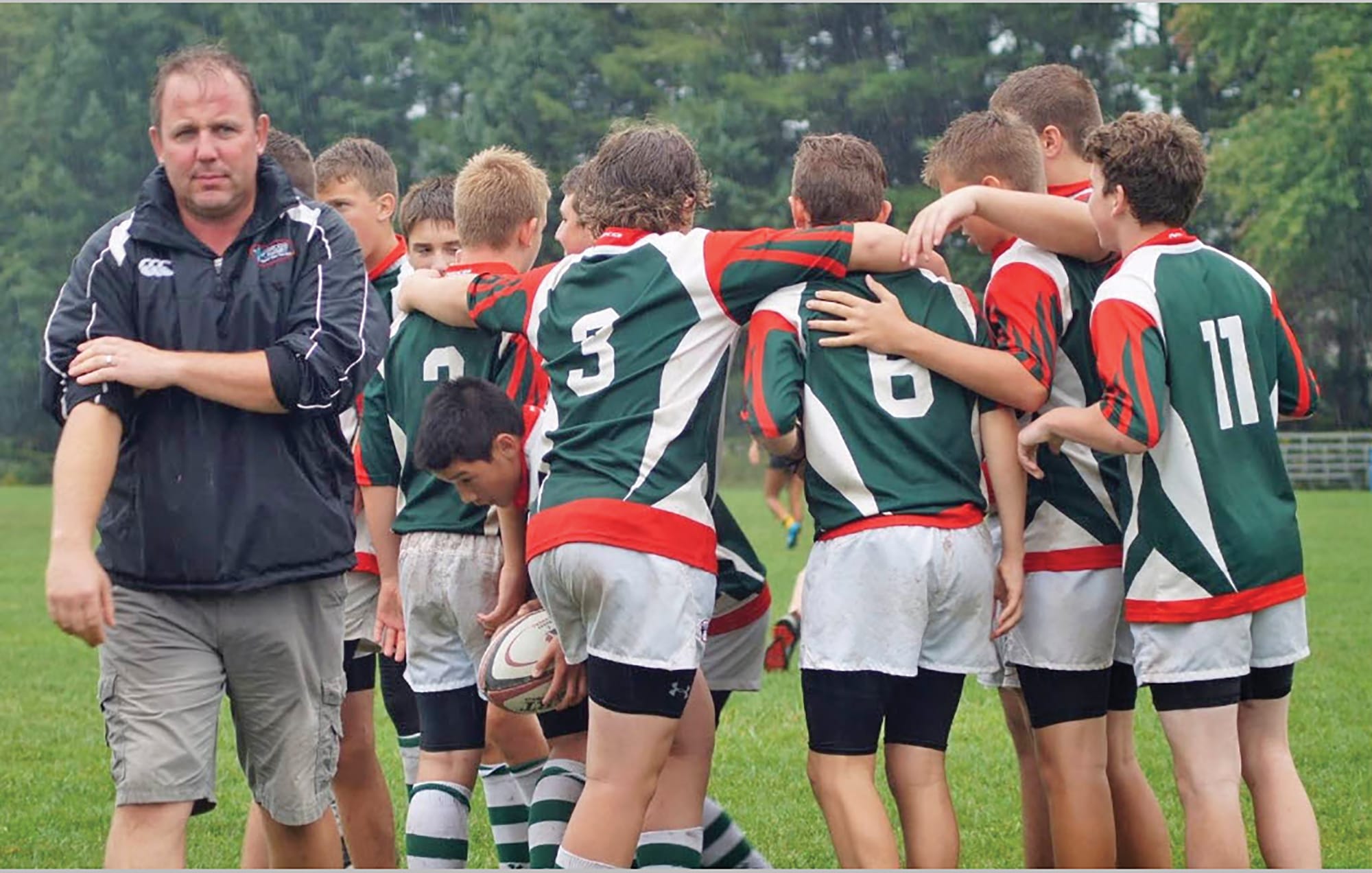 Gilbert Rugby honours local club president