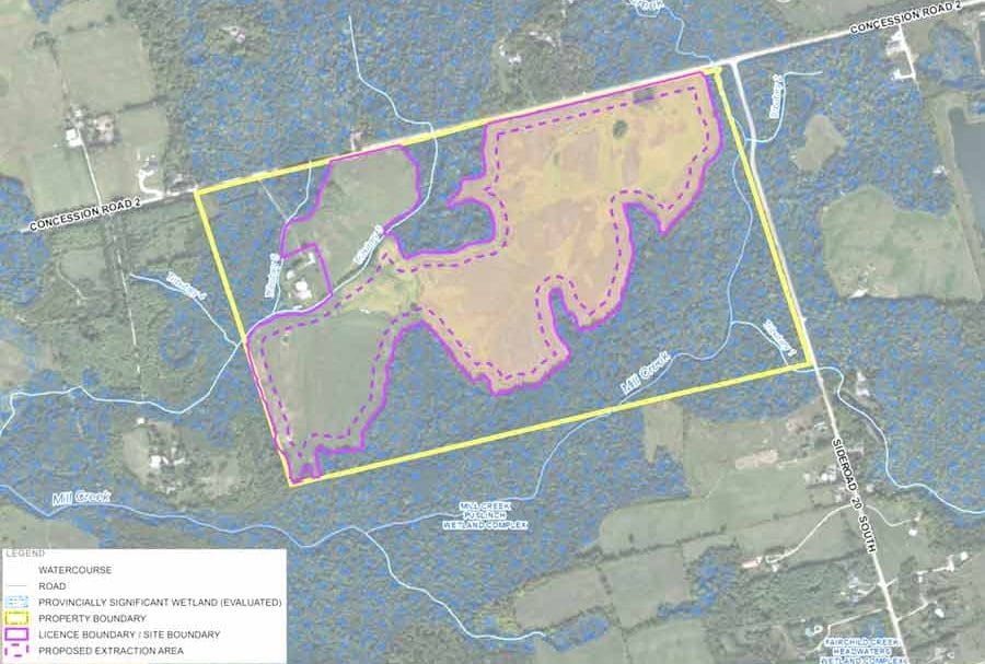Residents object to South Aberfoyle Pit expansion