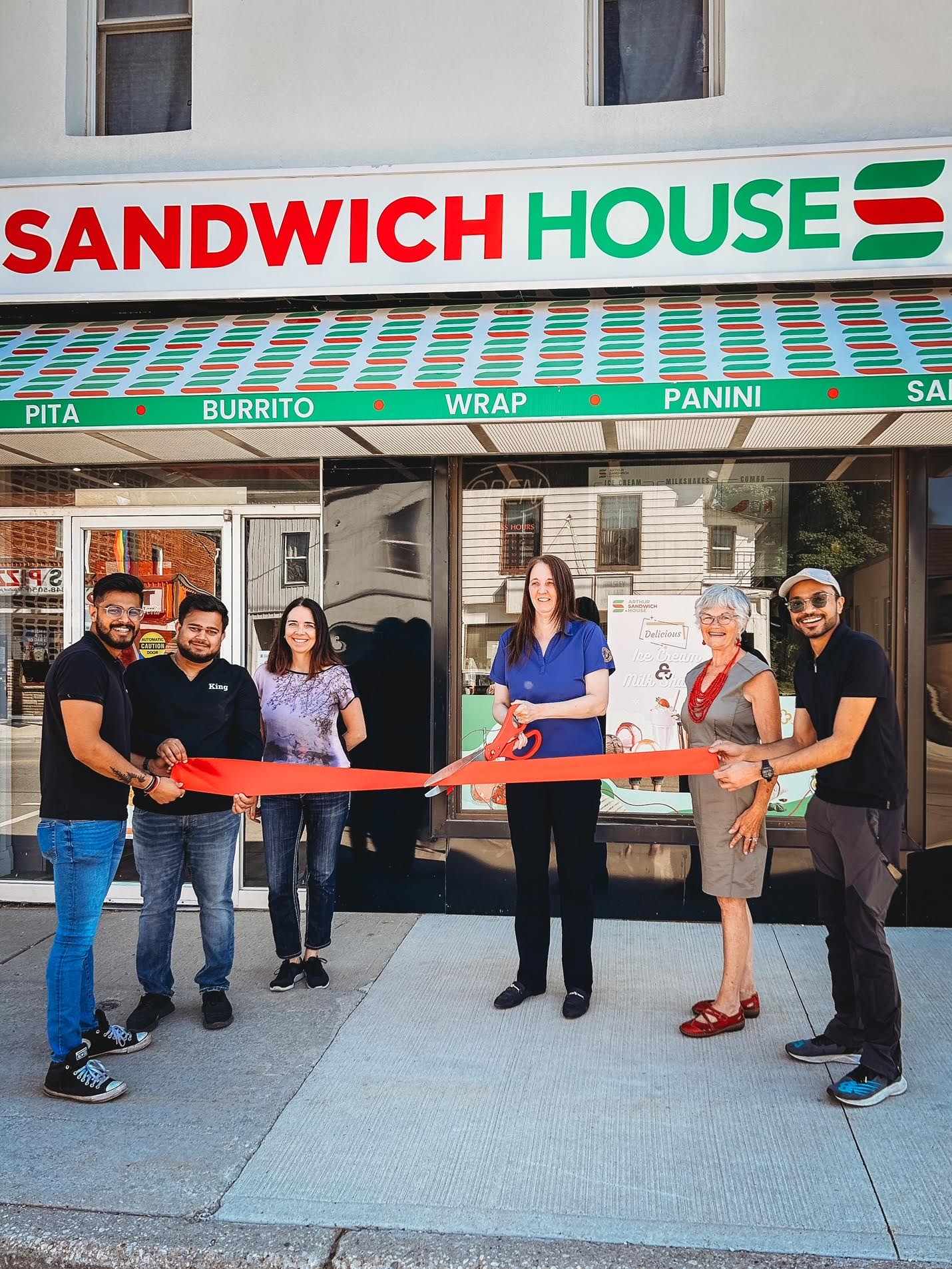 Arthur sandwich house officially open