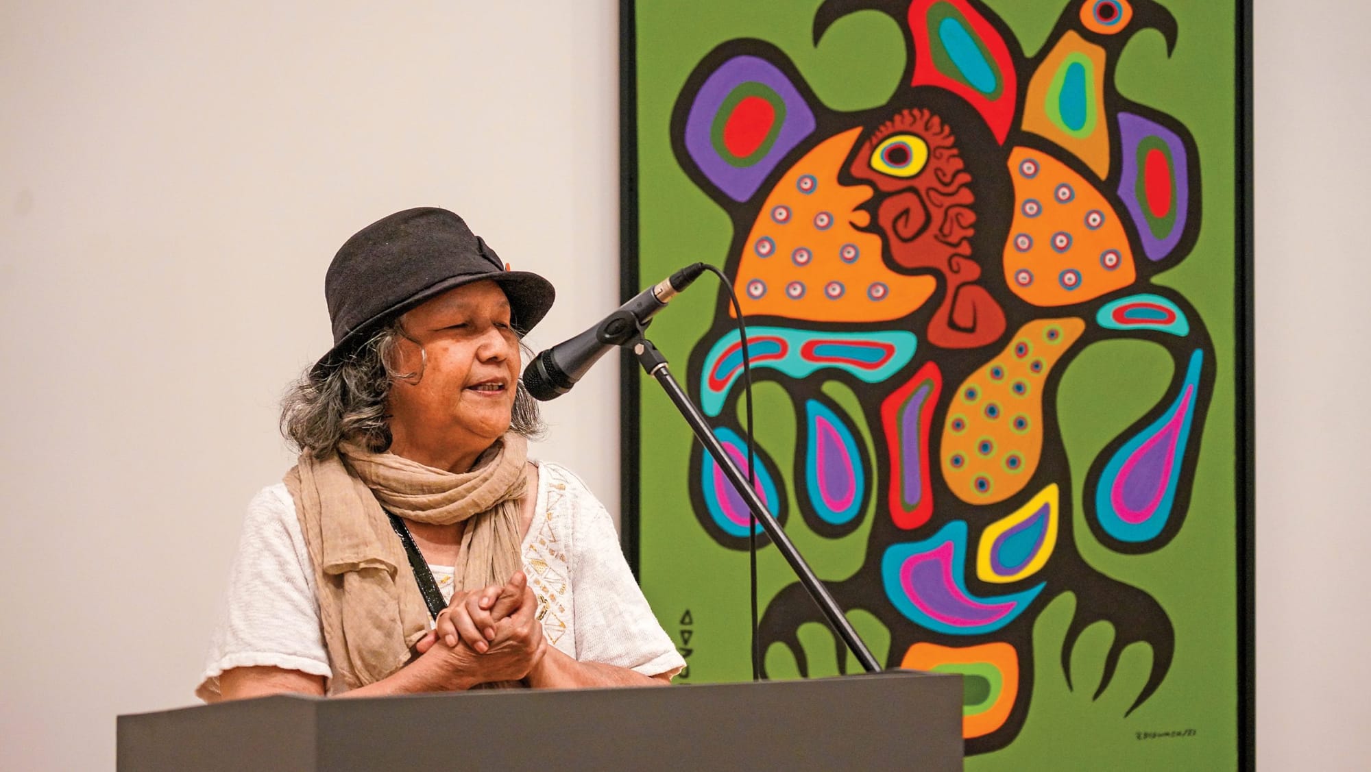 Art Gallery of Guelph honours late Anishnaabe artist