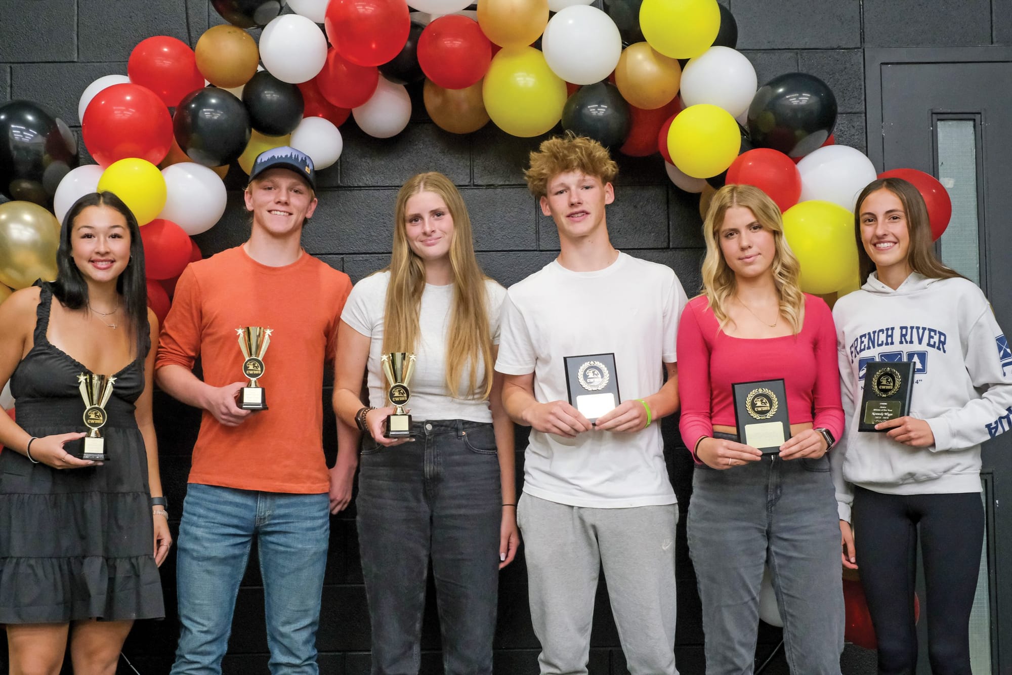 Local high school students receive athlete of the year awards
