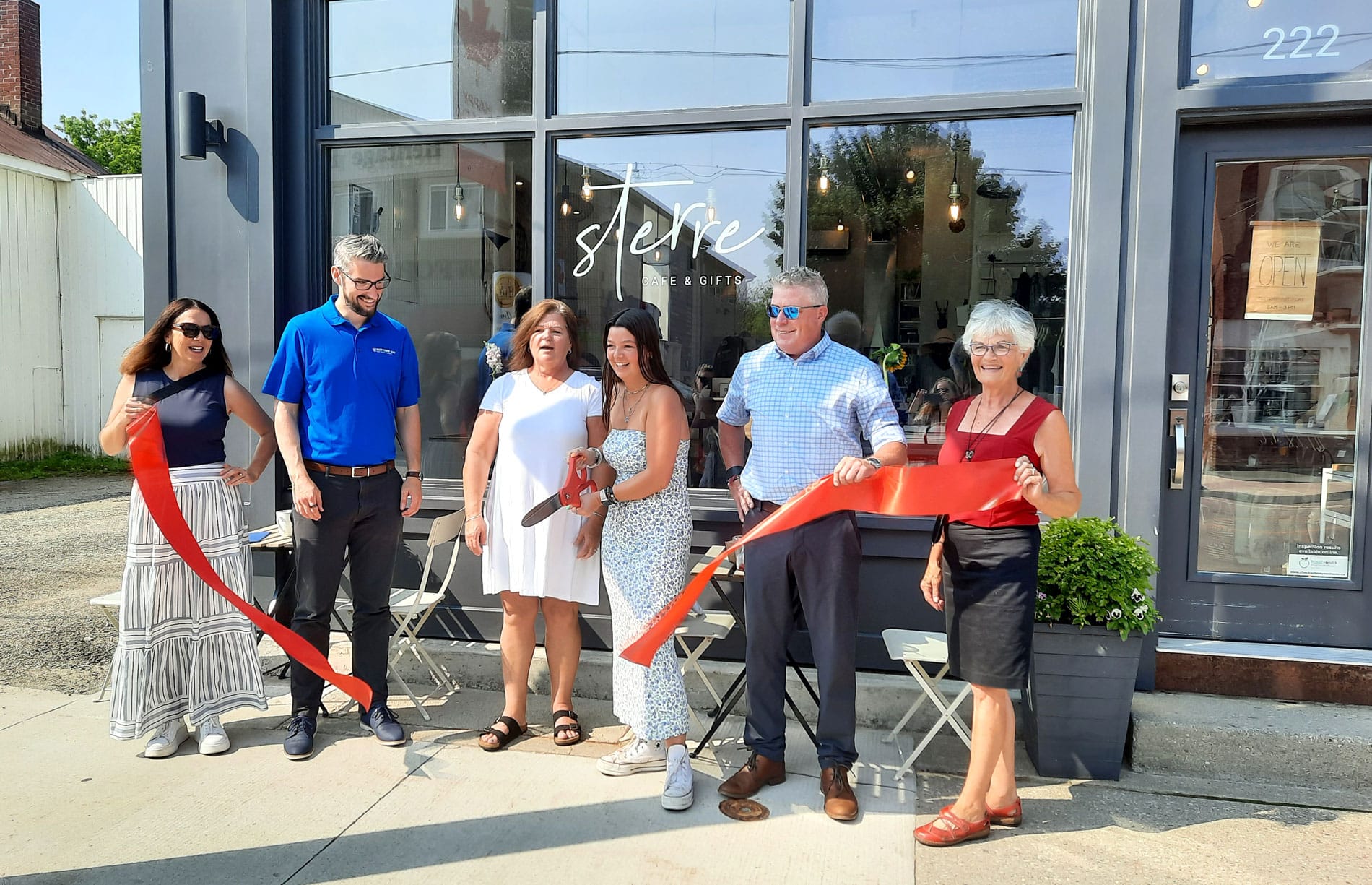 Grand reopening of Sterre Cafe and Gifts