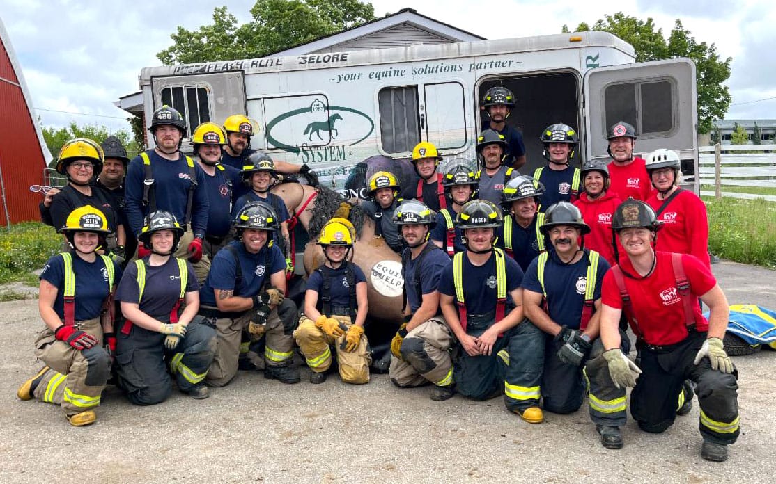 Large animal emergency rescue workshop