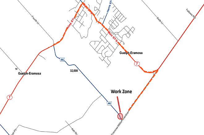 Wellington Road 44 to close due to culvert repair in August