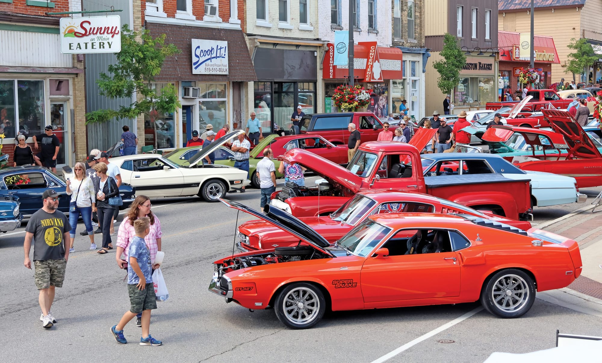 Party time at downtown Harriston Street Party