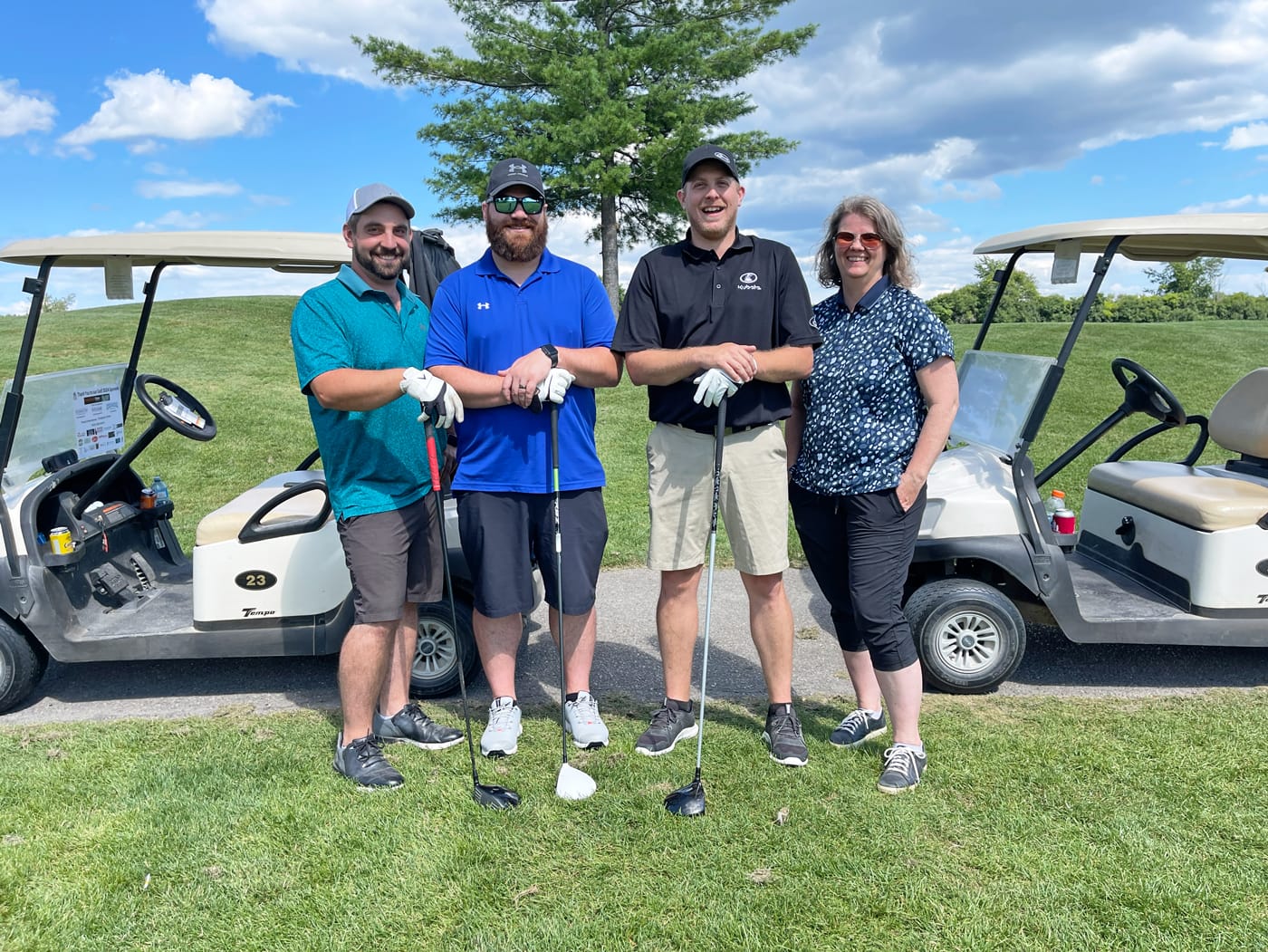 EWCS’ 21st annual charity golf tournament suited donors to a tee