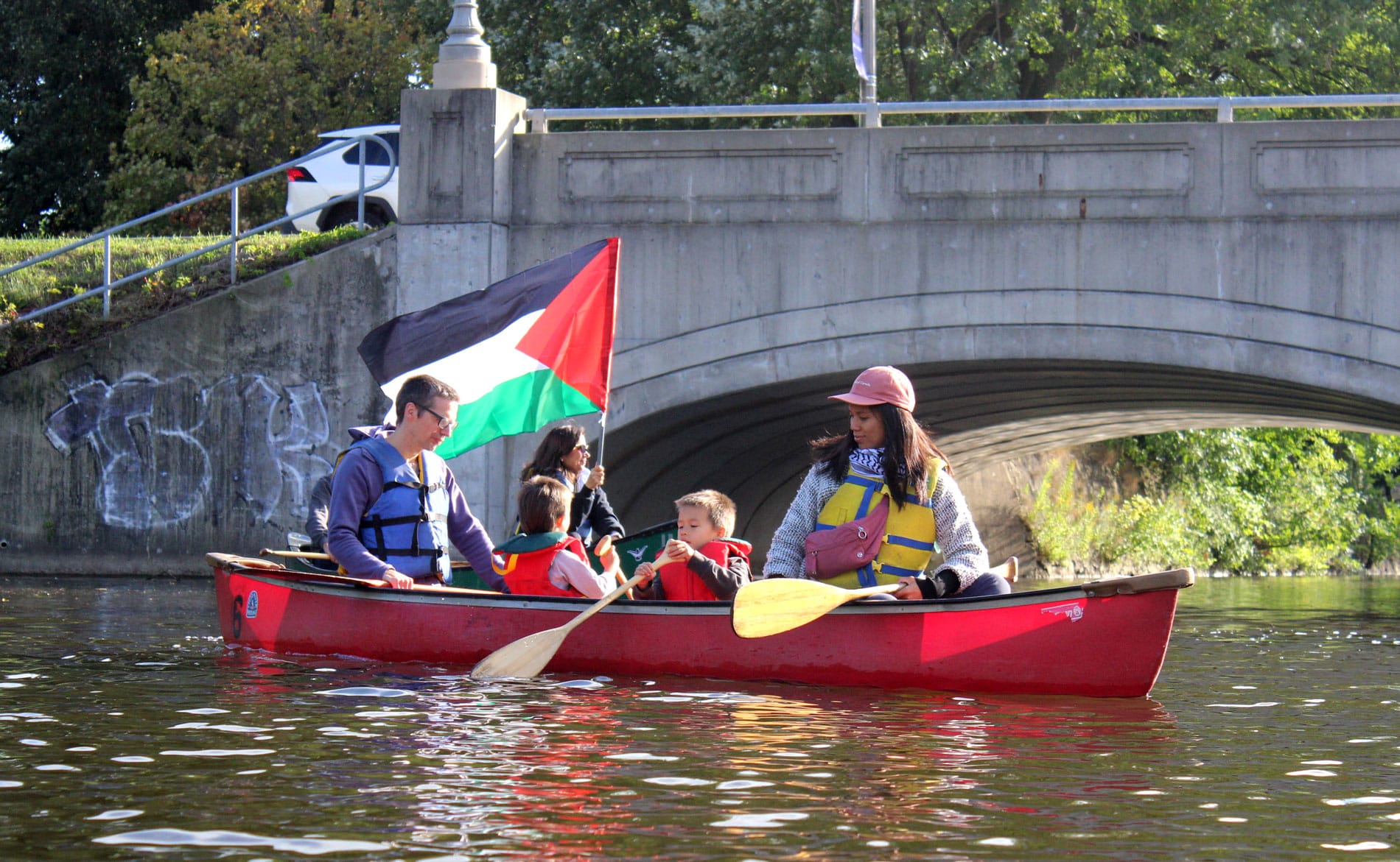 Paddle for Palestine raised funds for food, water for Gazan families