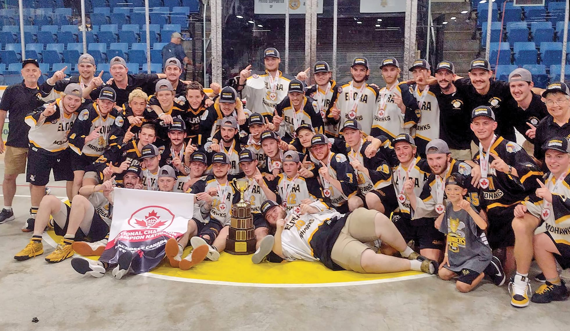 Elora Mohawks go undefeated to win national championship